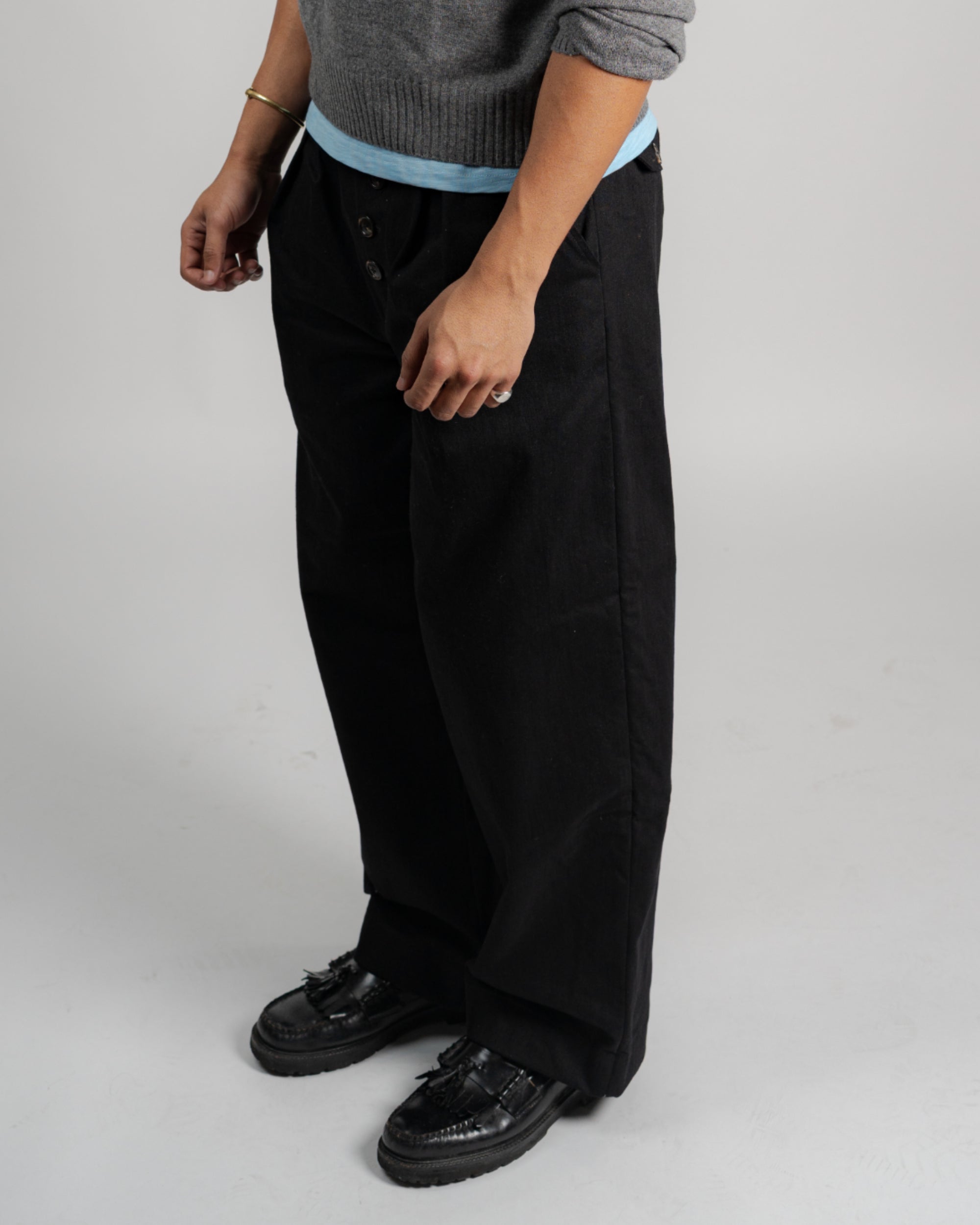 Primary Pleated Pants