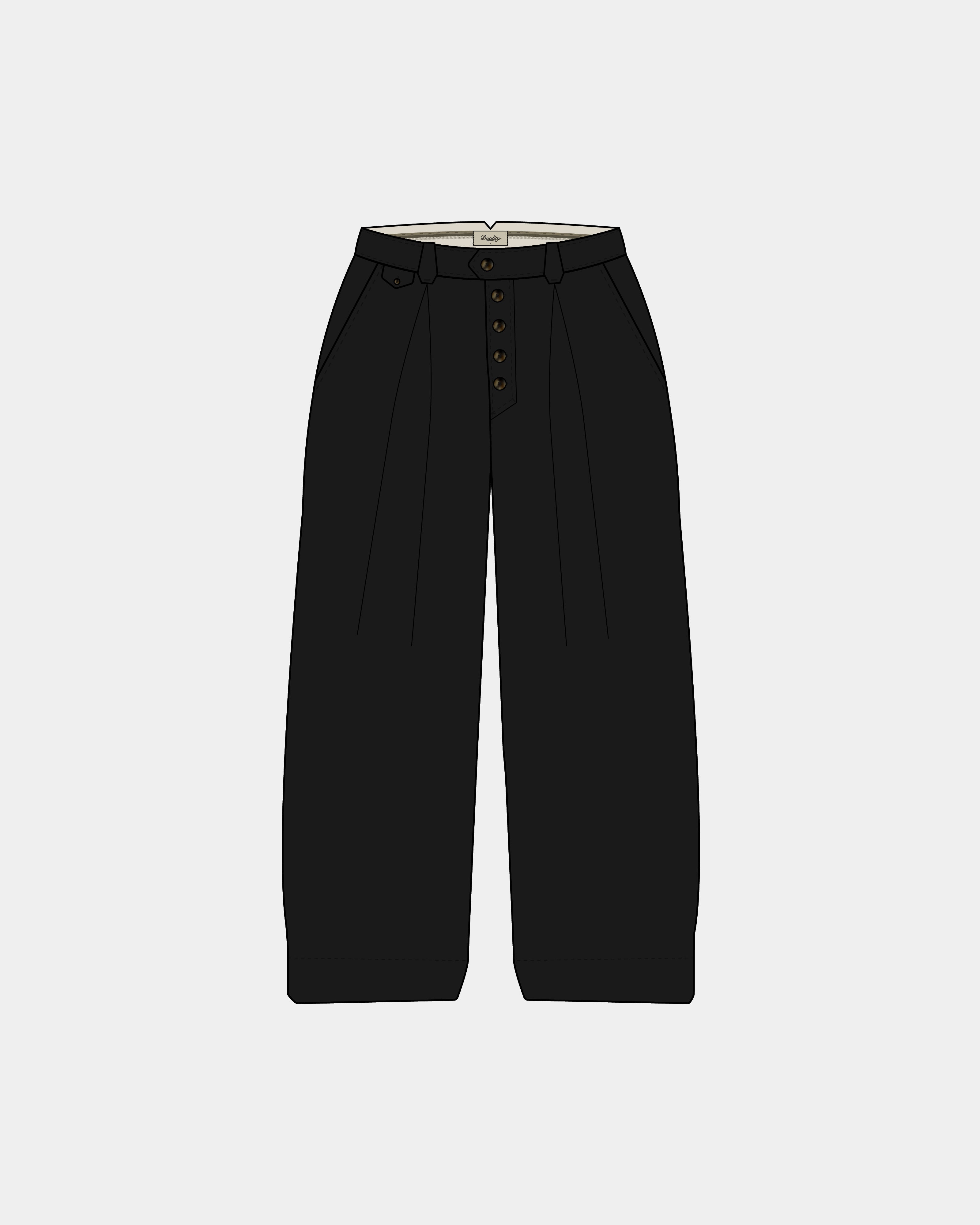 Primary Pleated Pants